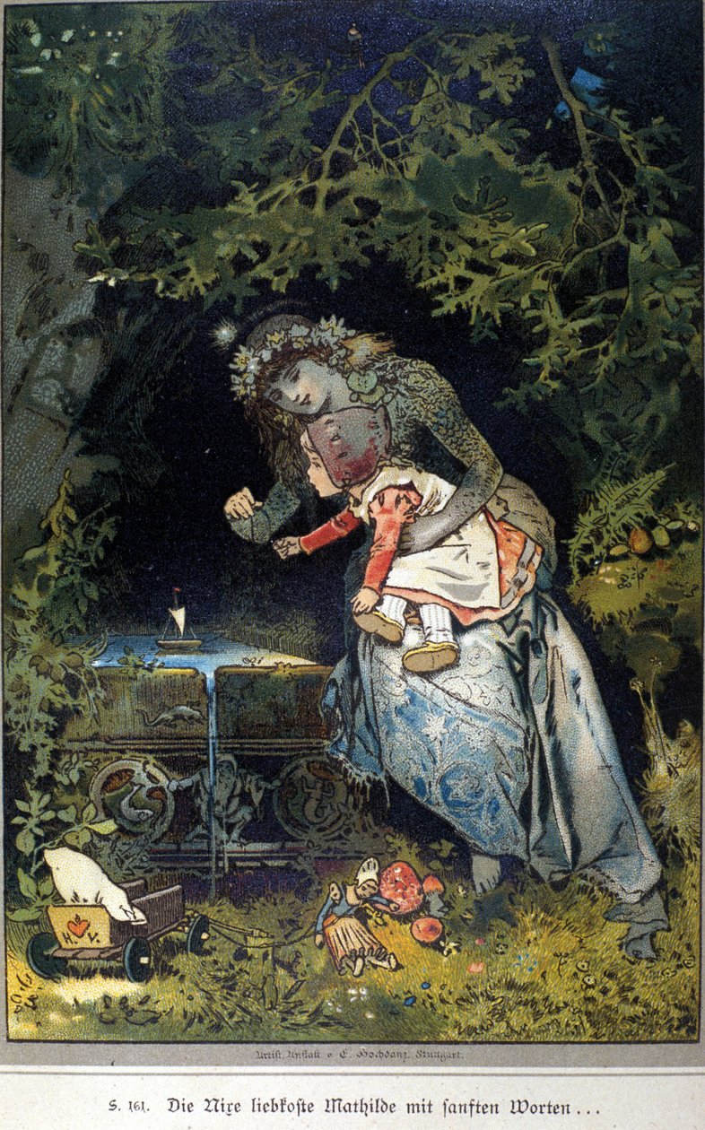 Vogel illusztrációja Grimm testvérek Jacob (1785-1863) és Wilhelm (1786-1859) meséjéhez alkotó: Hermann Vogel