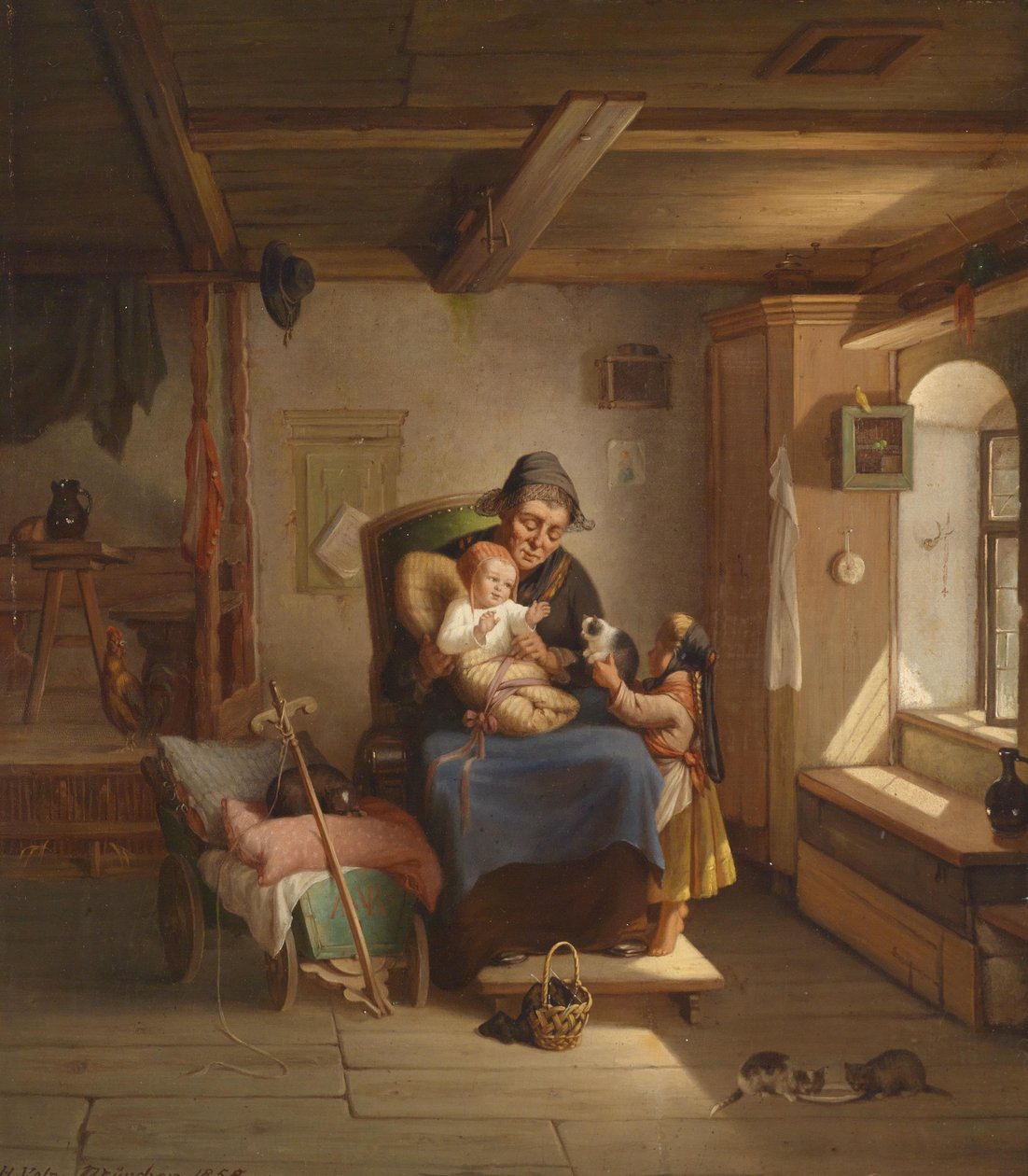 A kis cica alkotó: Hermann Volz