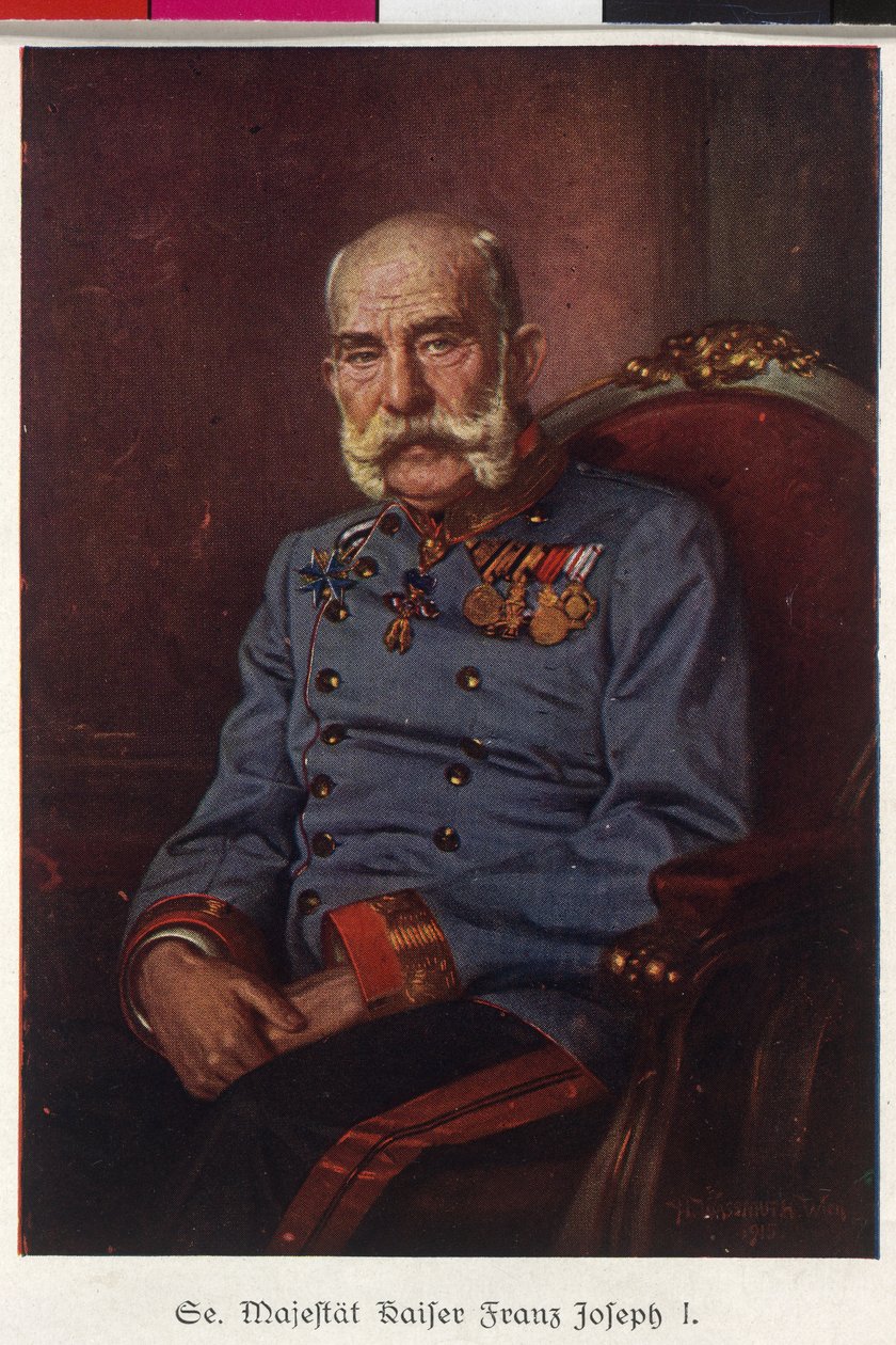 I. Ferenc József osztrák császár alkotó: Hermann Wassmuth