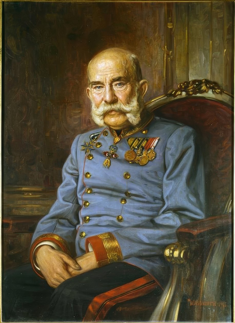Ferenc József császár alkotó: Hermann Waßmuth