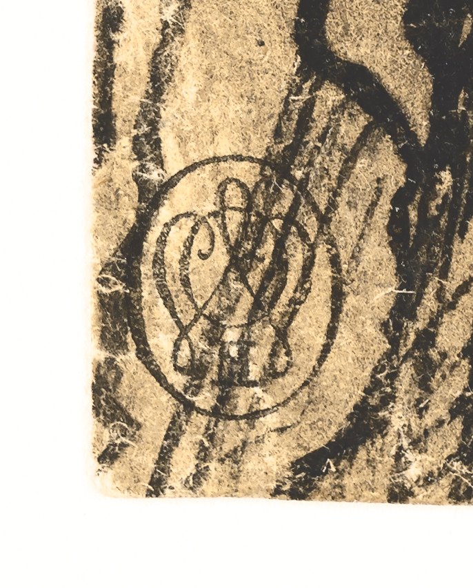 Krisztus síremléke (recto); Táj egy várossal a folyón (verso) alkotó: Hermann Weyer