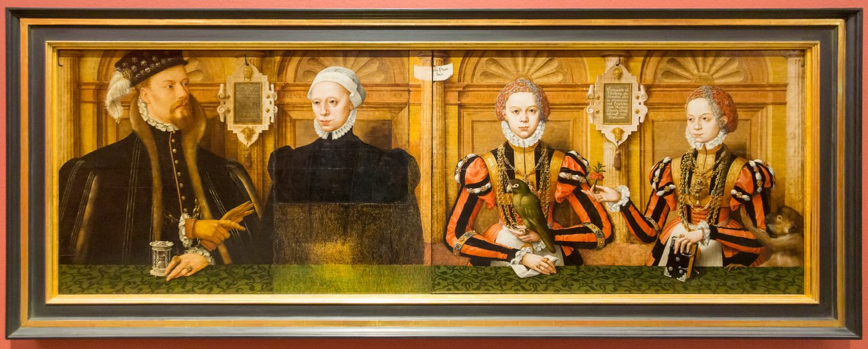 Rietbergi II János családi portréja alkotó: Hermann Tom Ring