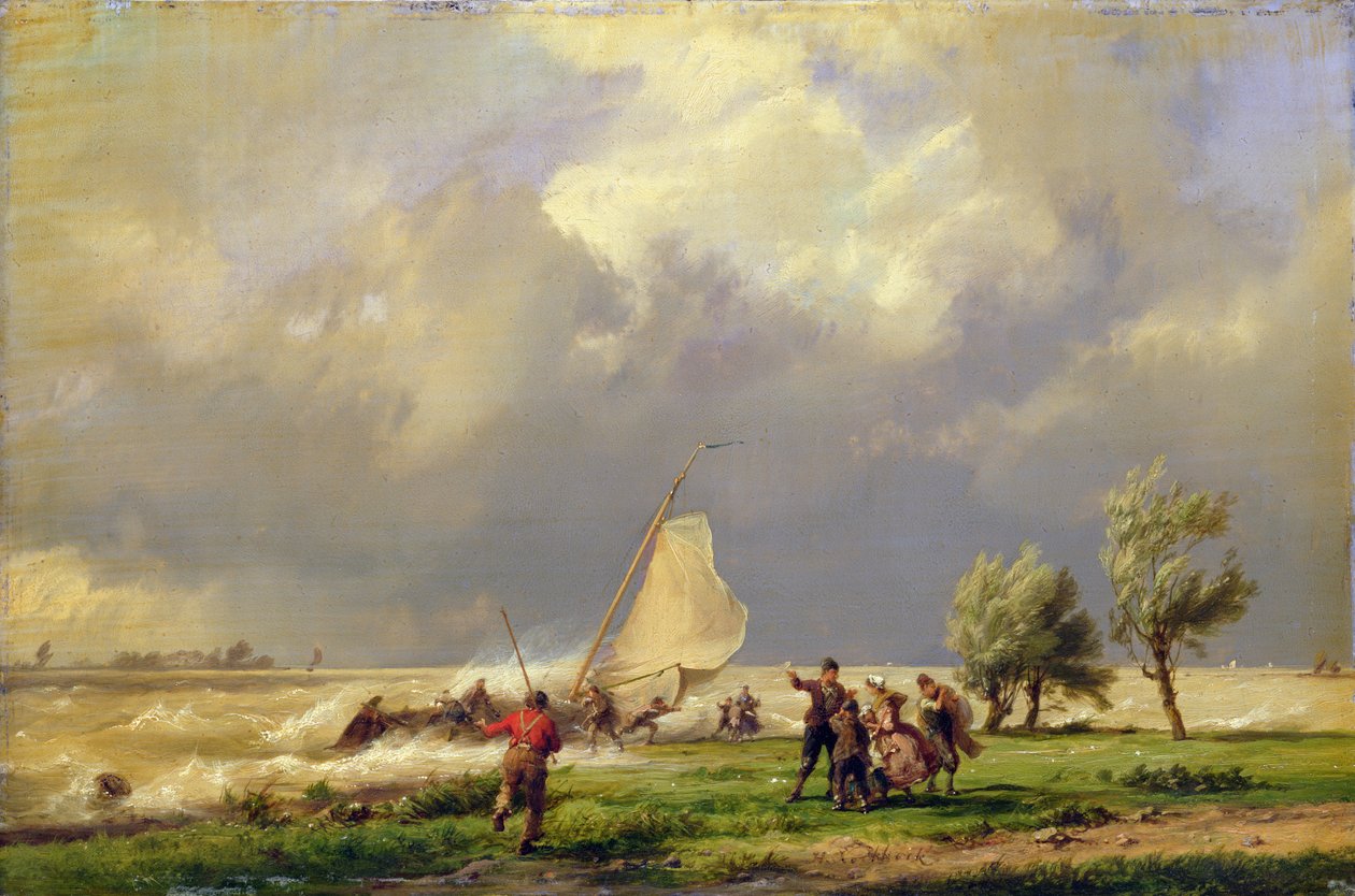 A Hajótörés alkotó: Johannes Hermann Barend Koekkoek