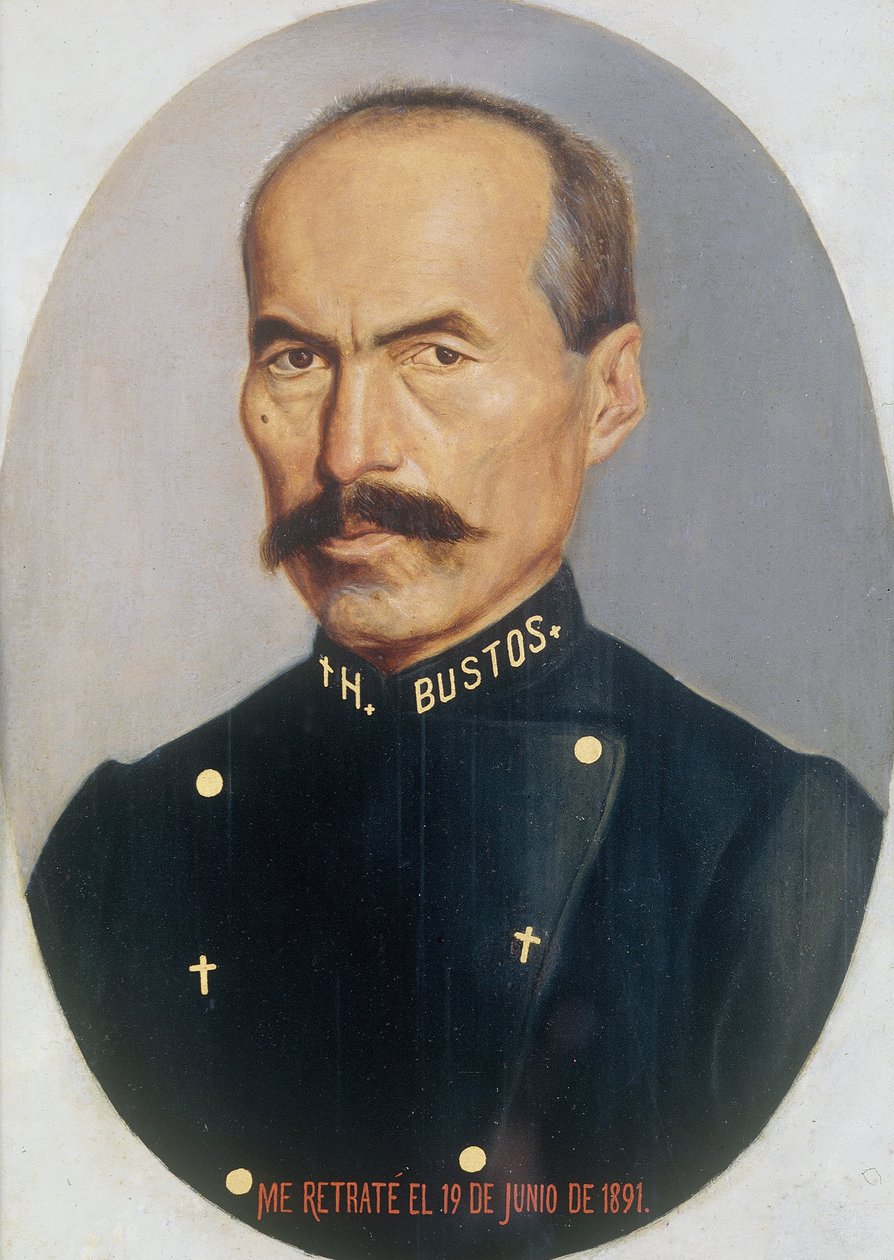 Önarckép alkotó: Hermenegildo Bustos