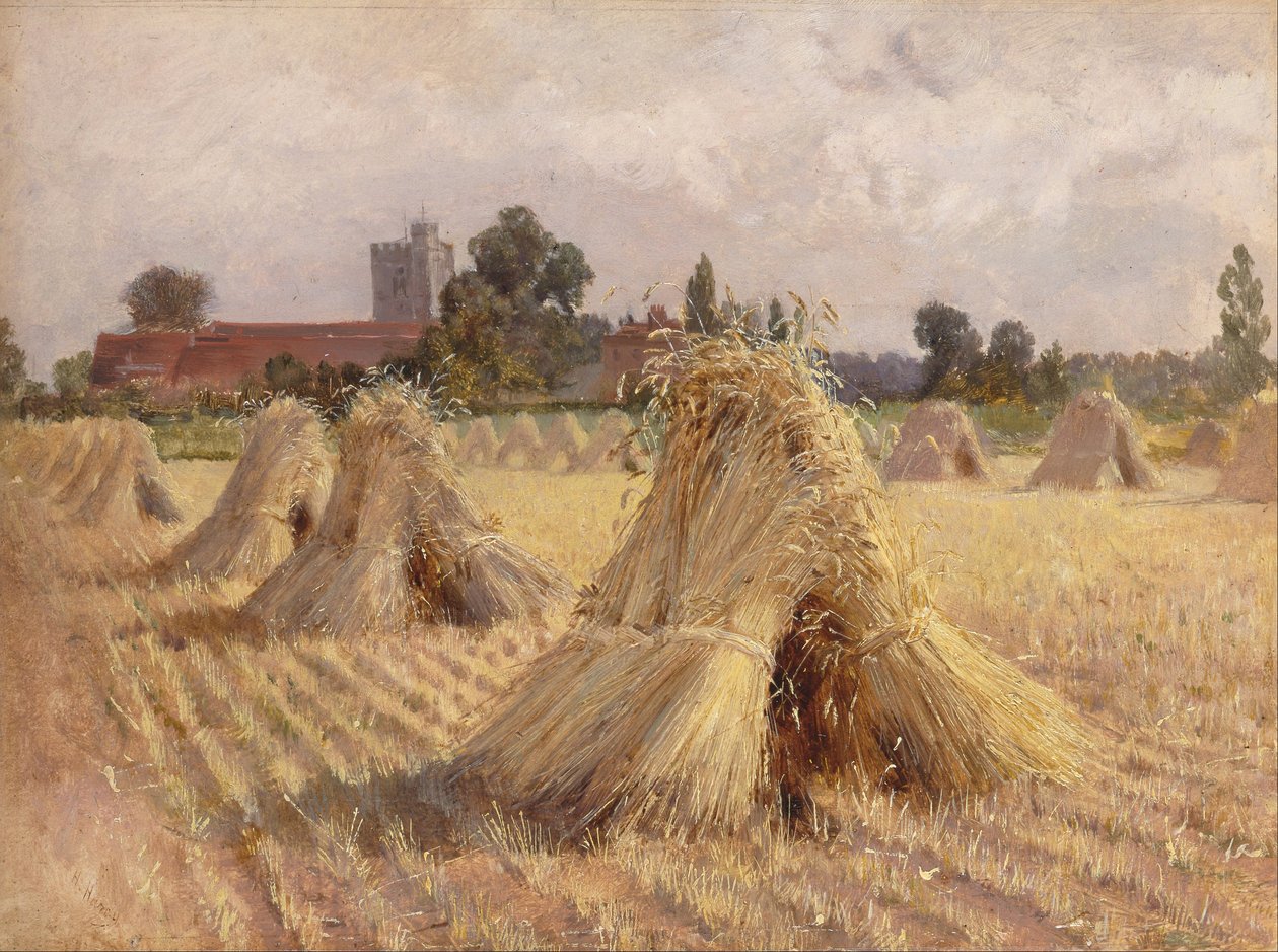 Kukoricacsokrok a Bray Church -től alkotó: Heywood Hardy