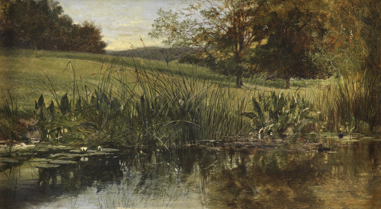 A folyóparton, 1869 alkotó: Heywood Hardy