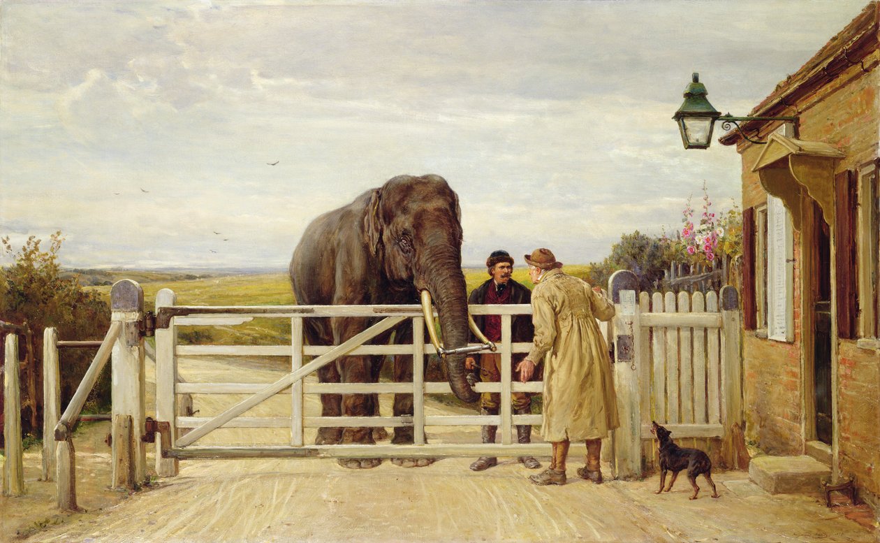 The Disputed Toll alkotó: Heywood Hardy