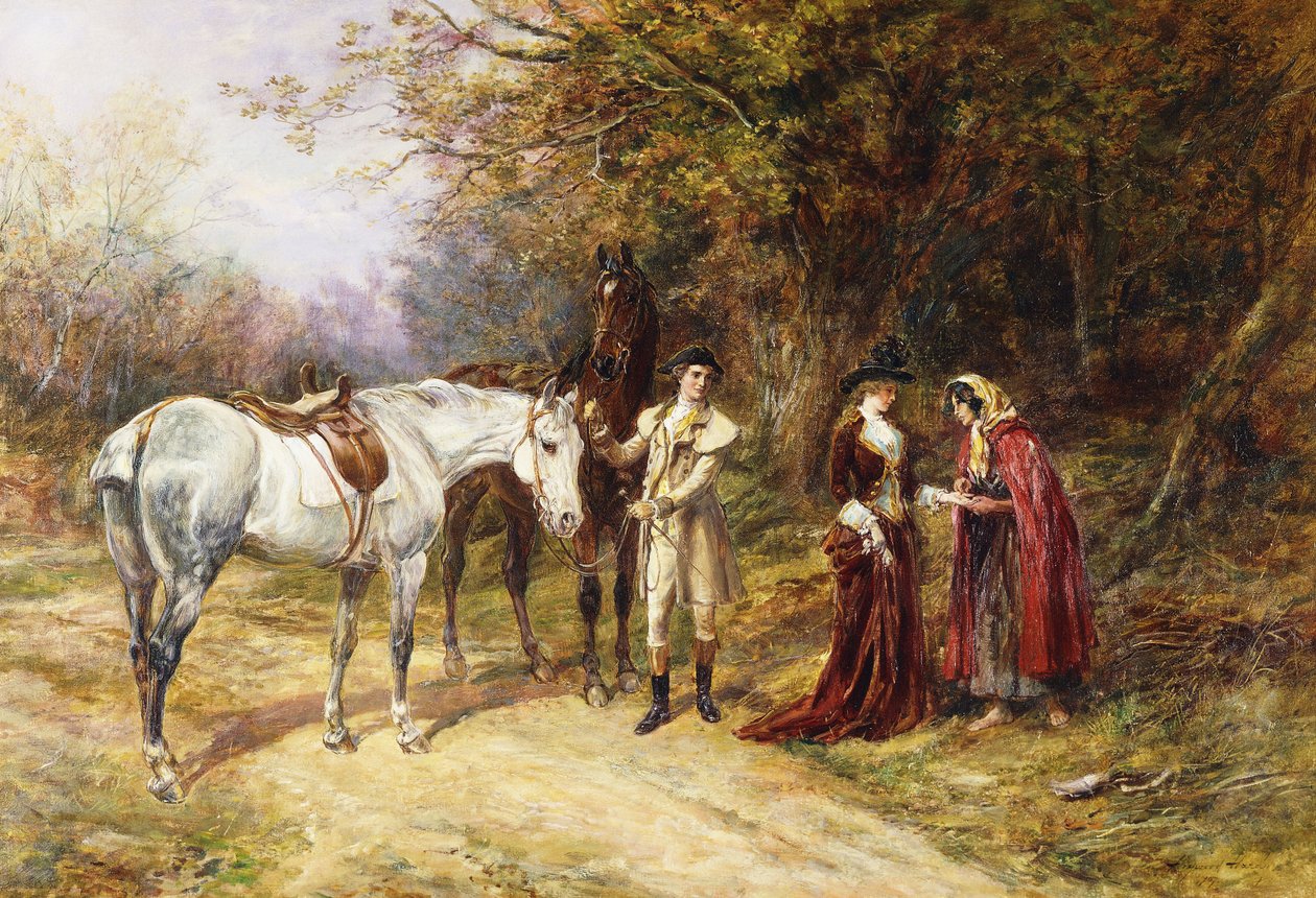 A Jósnő, 1907 alkotó: Heywood Hardy