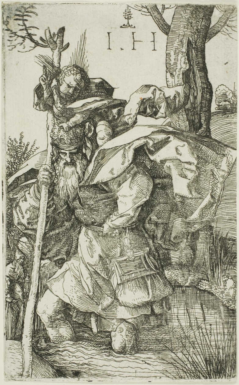 Szent Kristóf alkotó: Hieronymous Hopfer
