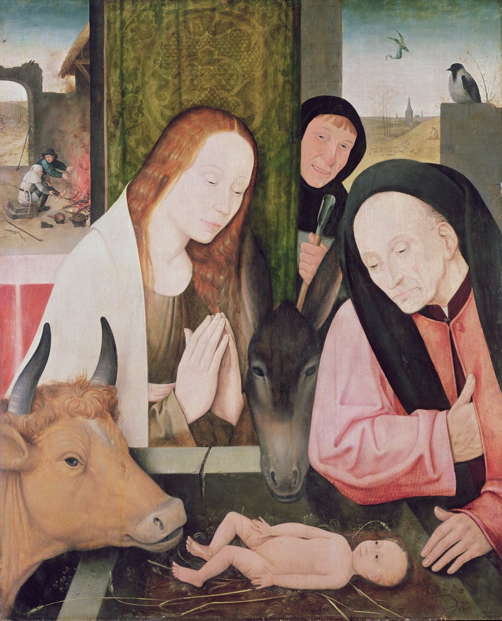 A Gyermek imádása alkotó: Hieronymus Bosch