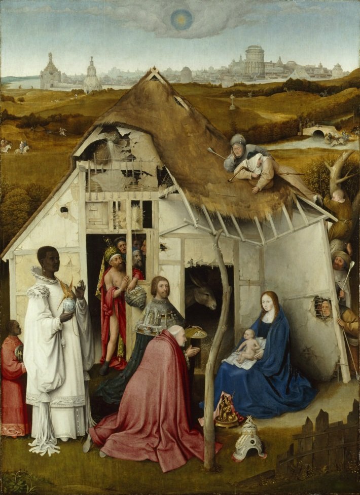 A mágusok imádása alkotó: Hieronymus Bosch
