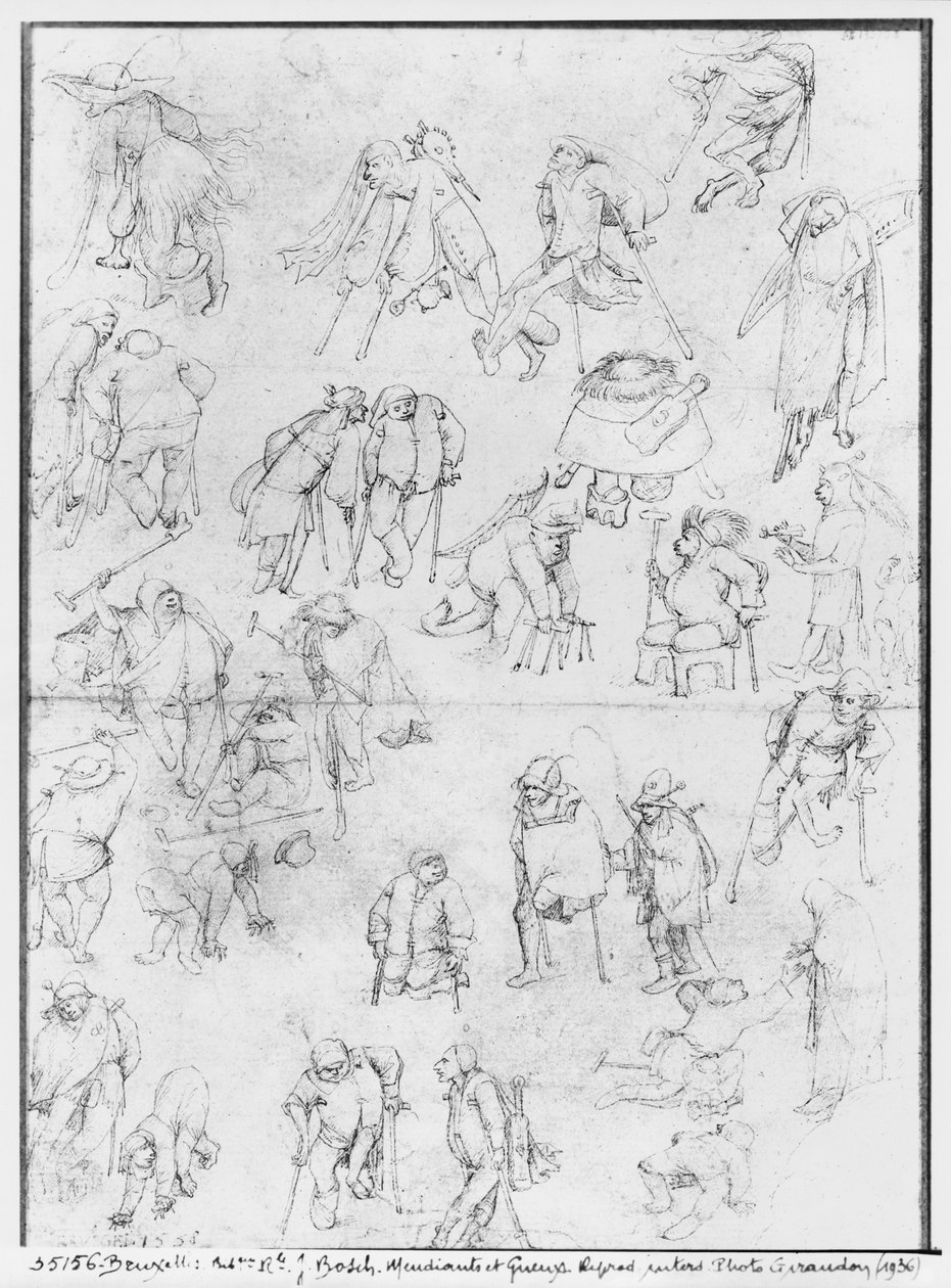 Koldusok alkotó: Hieronymus Bosch