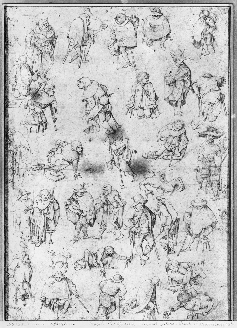 Koldusok alkotó: Hieronymus Bosch