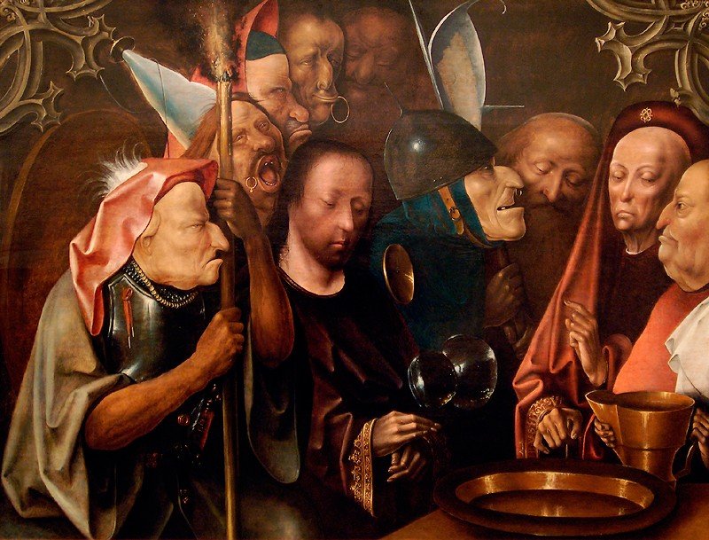 Krisztus Pilátus előtt alkotó: Hieronymus Bosch
