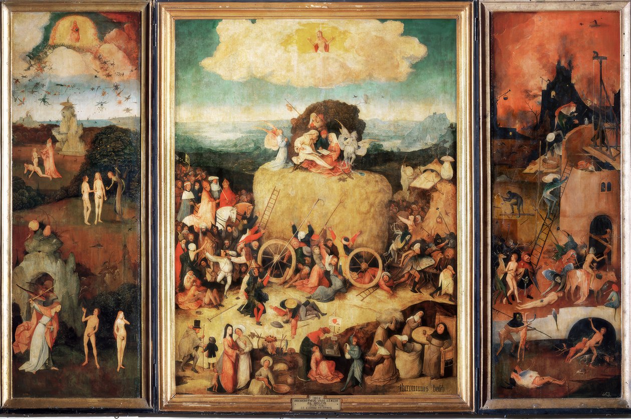 A szénakocsi alkotó: Hieronymus Bosch