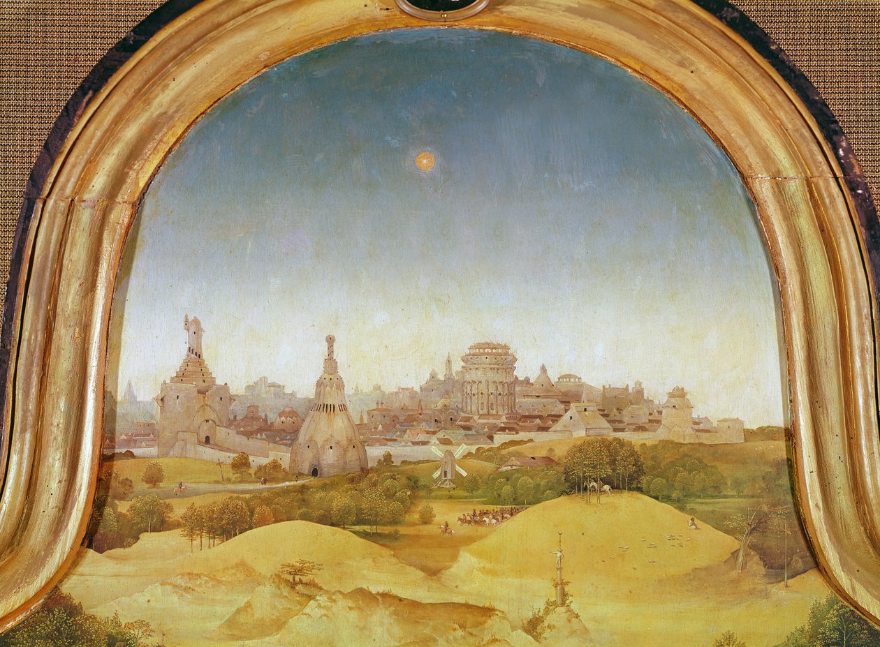 Részlet a Mágusok imádása, 1510 központi táblájáról alkotó: Hieronymus Bosch