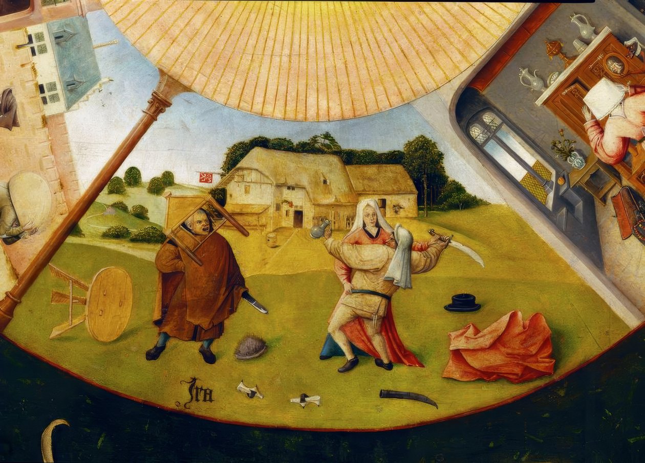 A hét főbűn és a négy utolsó dolog alkotó: Hieronymus Bosch