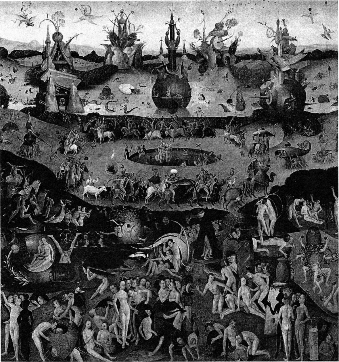Olaj a panelről a vászonra alkotó: Hieronymus Bosch