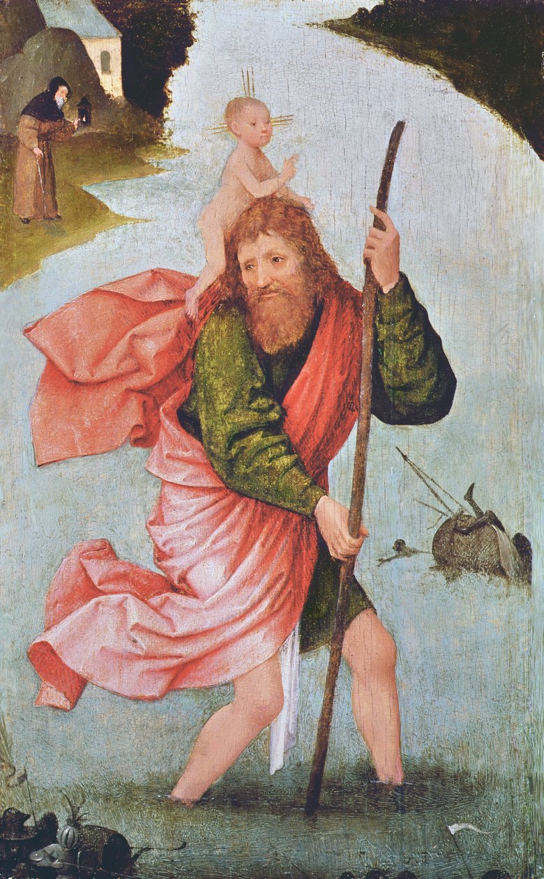 Szent Kristóf alkotó: Hieronymus Bosch