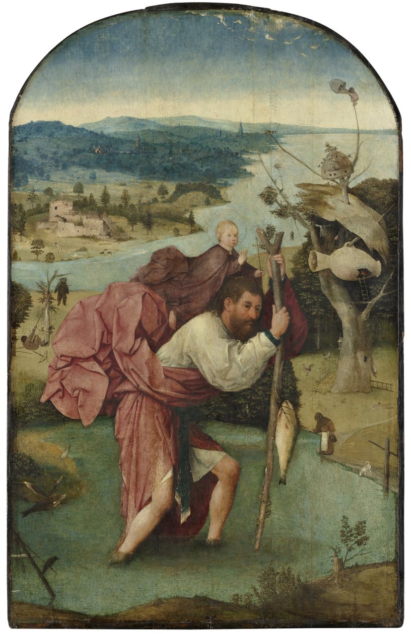 Szent Kristóf alkotó: Hieronymus Bosch