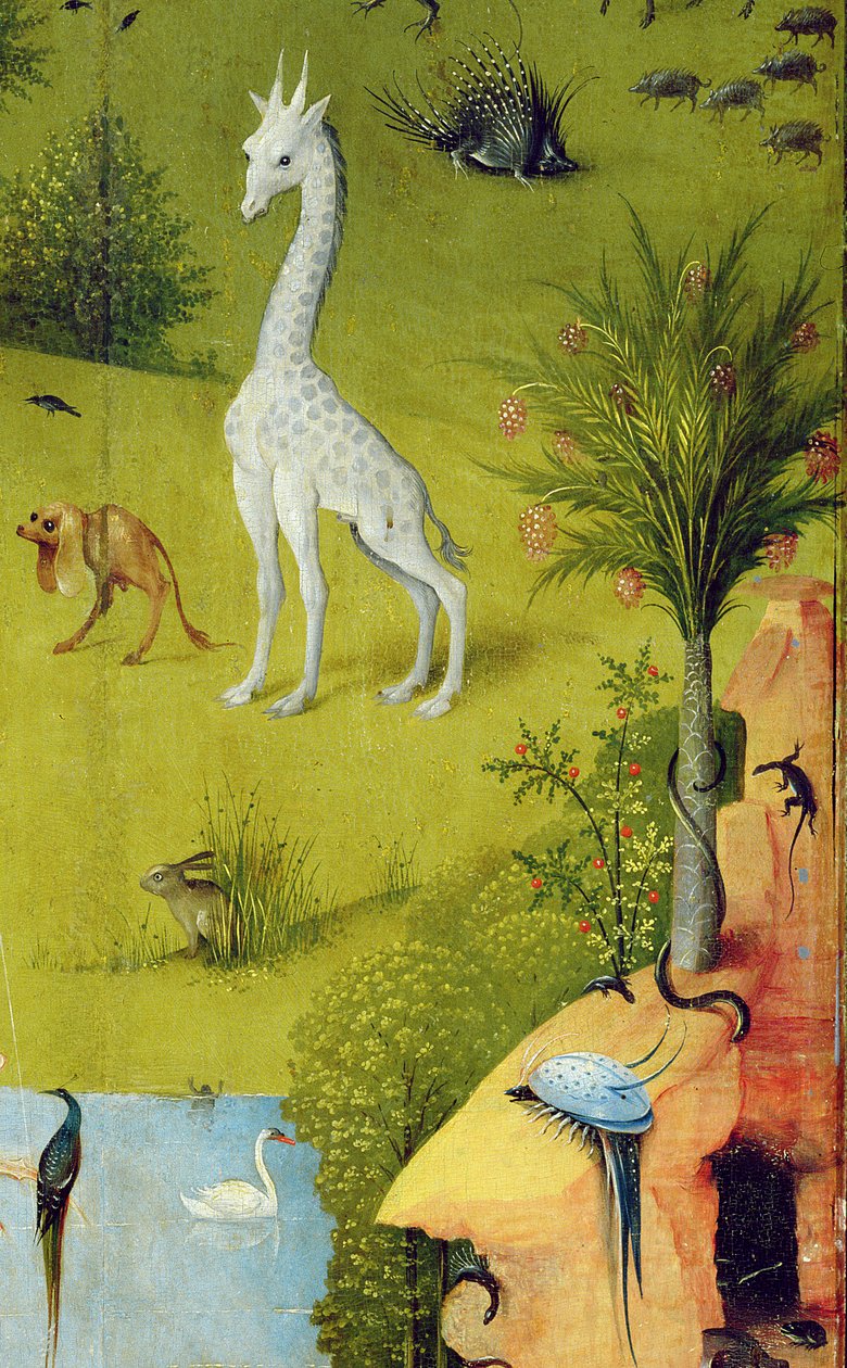 A Földi örömök kertje, 1500 körül (3425 részlet) alkotó: Hieronymus Bosch