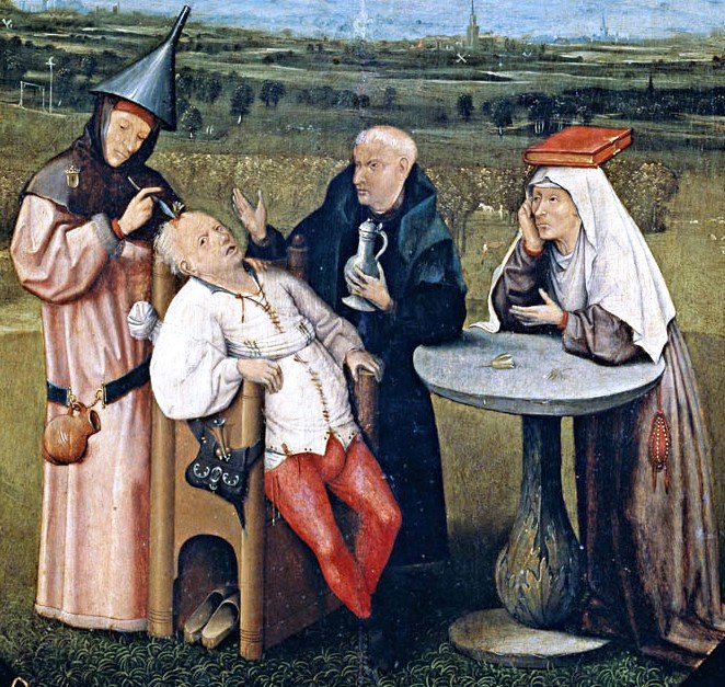 A kővágás alkotó: Hieronymus Bosch