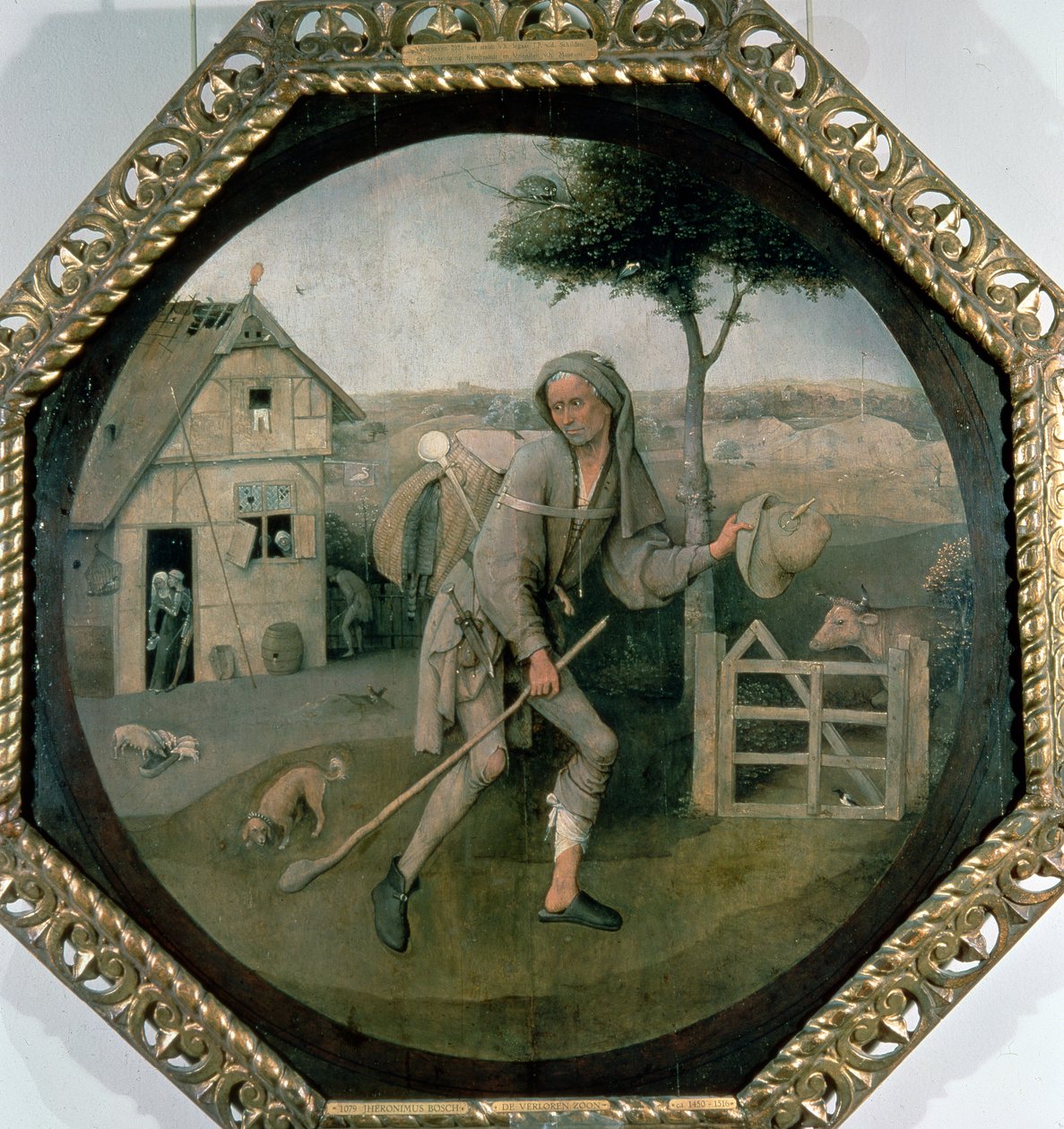 A vagabond A tékozló fiú, 1510 körül alkotó: Hieronymus Bosch
