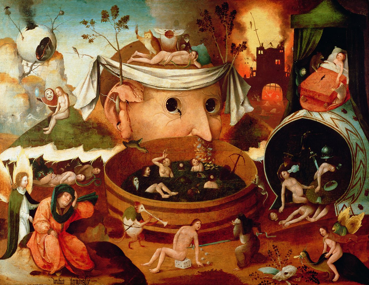 Tondal víziója alkotó: Hieronymus Bosch