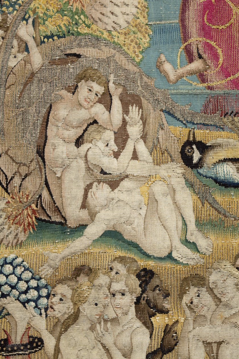A földi gyönyörök kertje. kb. 1560 (szőttes) alkotó: Hieronymus (after) Bosch