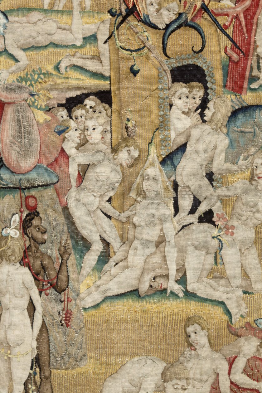 A földi gyönyörök kertje. kb. 1560 (szőttes) alkotó: Hieronymus (after) Bosch