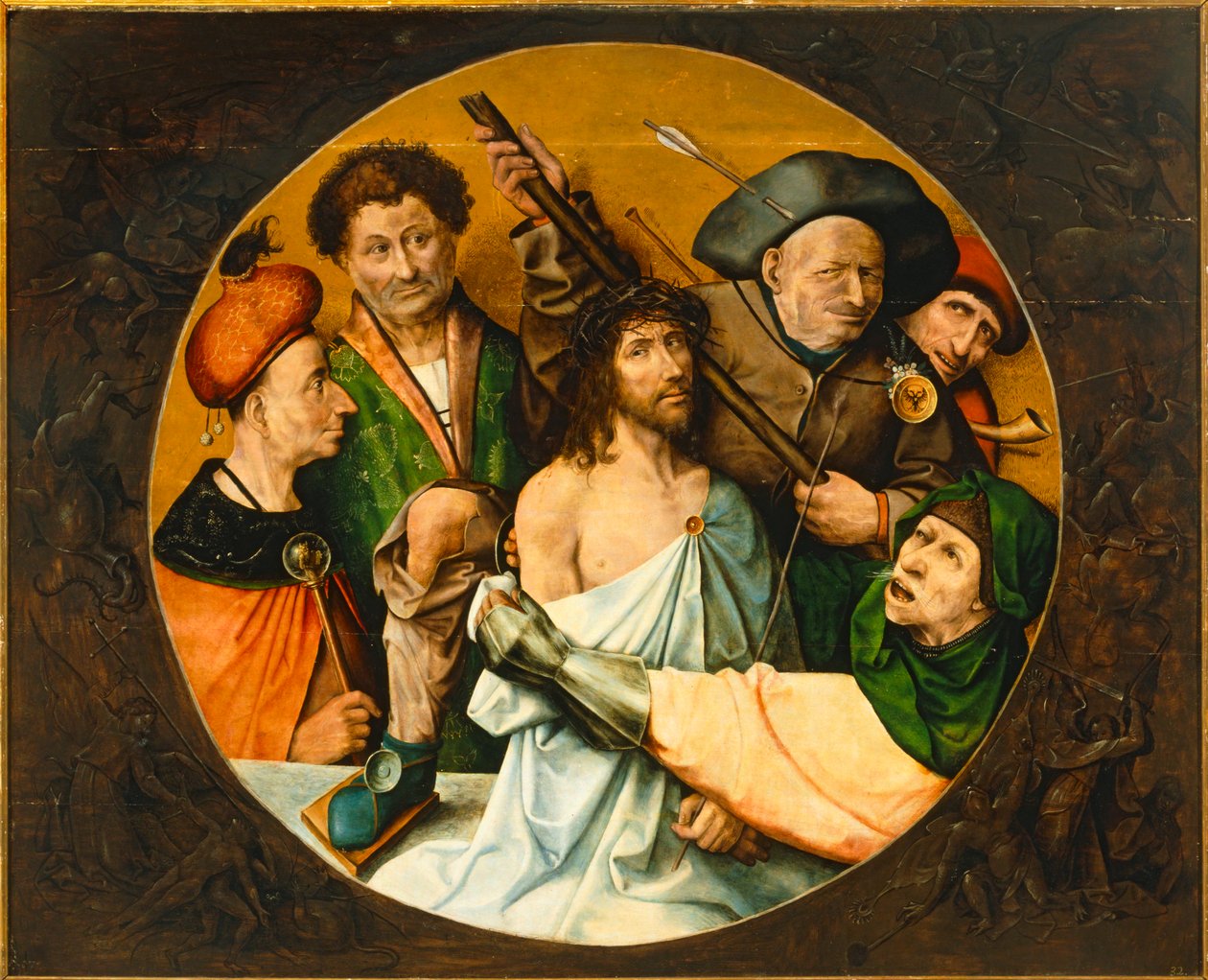 Tövisekkel koronázva. 10014743 ... alkotó: Hieronymus Bosch