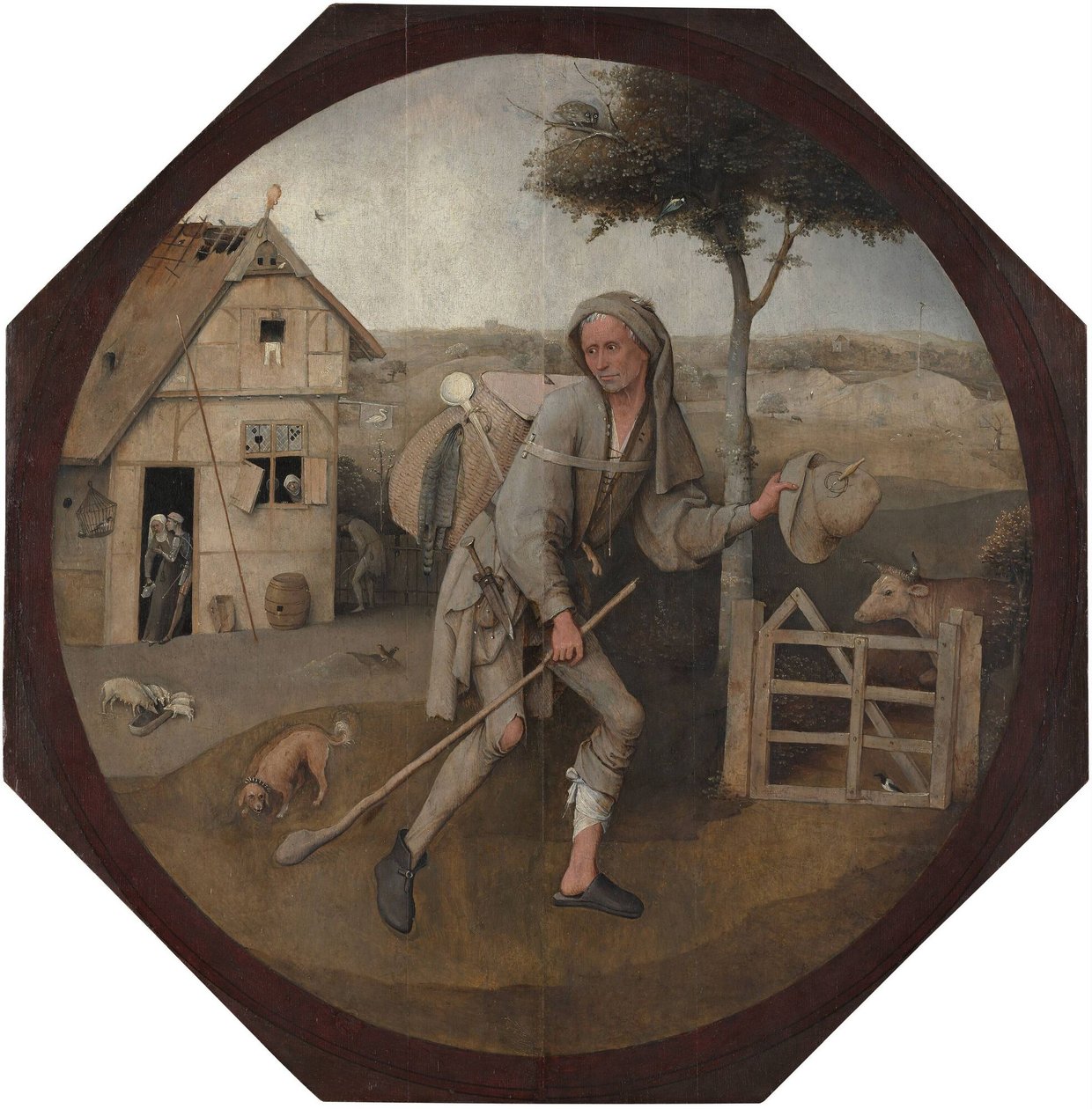 holland: The Wayfarer The Wayfarer alkotó: Hieronymus Bosch