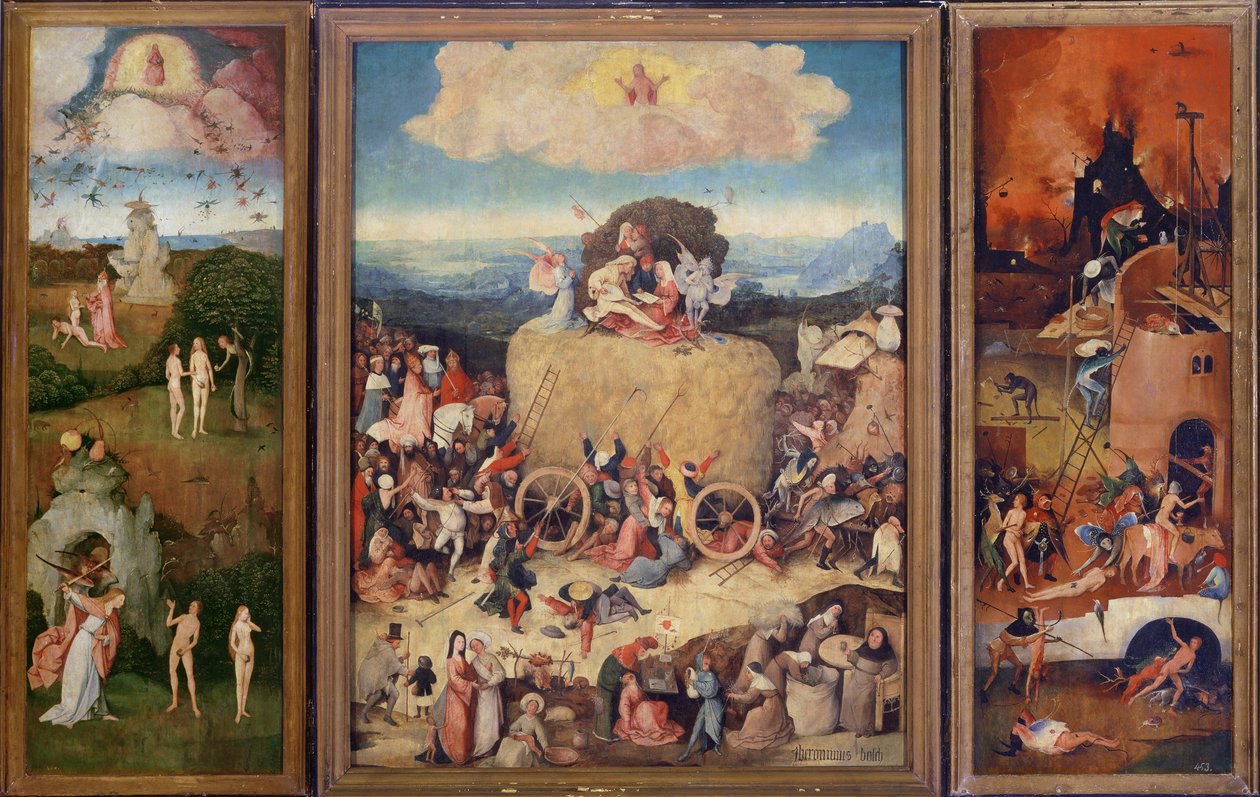 Haywain, 1515 (lásd még: 37911) alkotó: Hieronymus Bosch