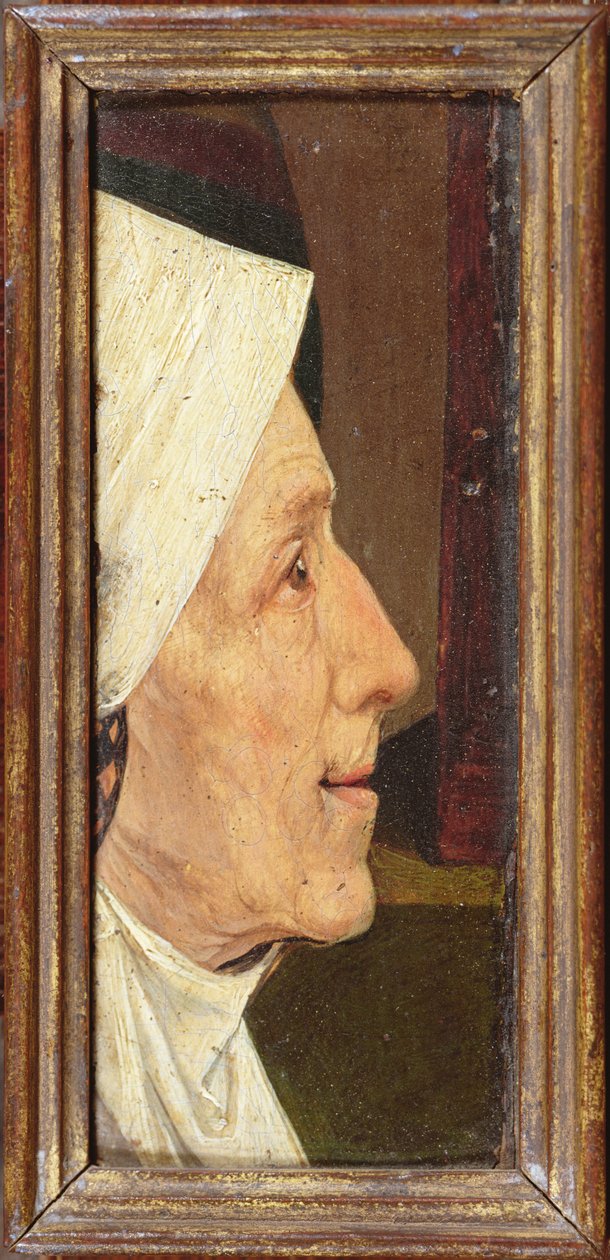 Egy öregasszony feje alkotó: Hieronymus Bosch