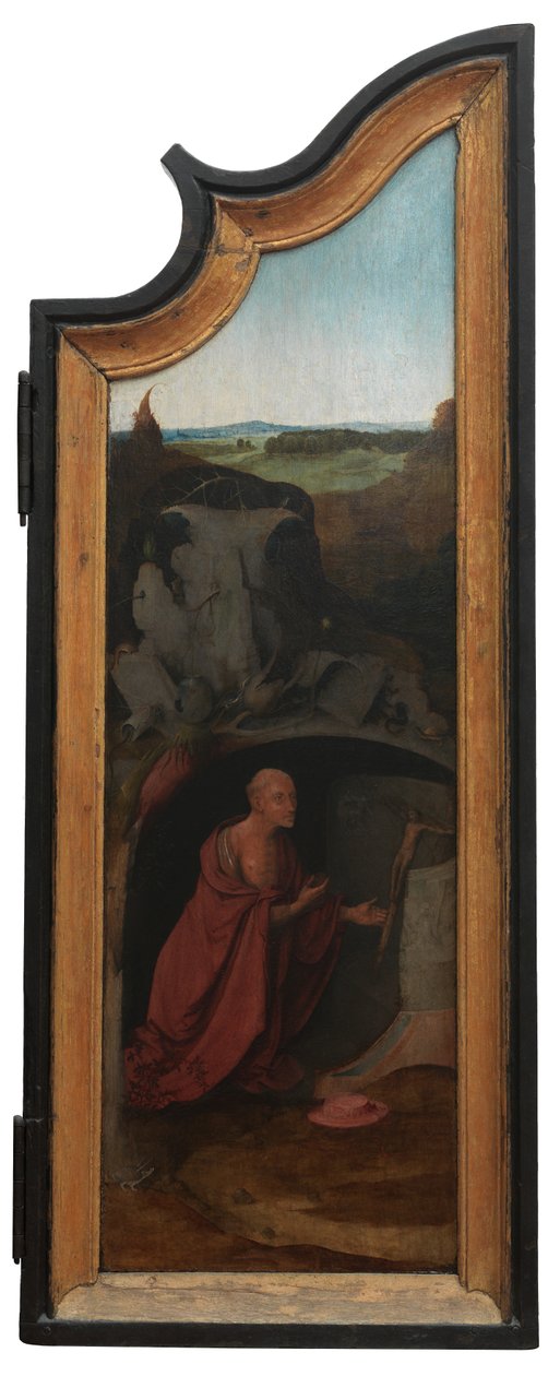 A Job Triptichon jobb oldali panele, 1500-24 körül (olaj a panelen) alkotó: Hieronymus Bosch