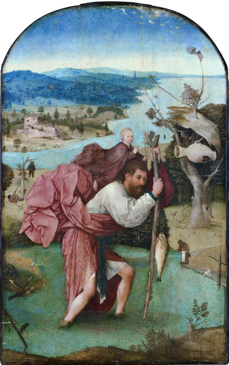 Szent Kristóf alkotó: Hieronymus Bosch