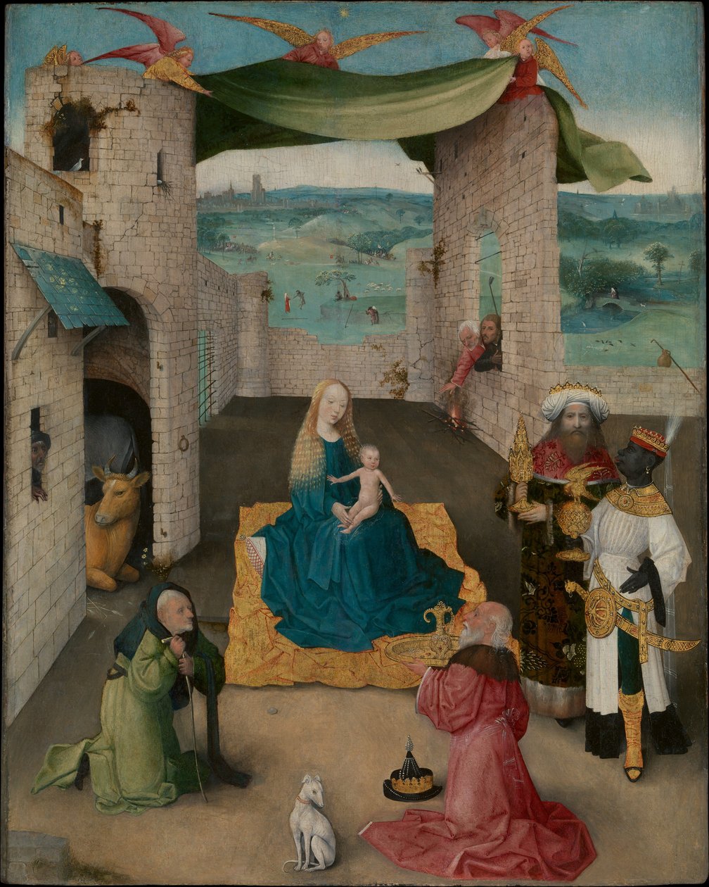 A három királyok imádása alkotó: Hieronymus Bosch