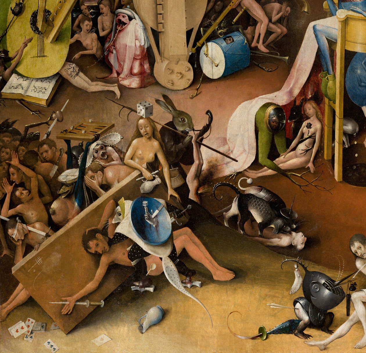 A földi gyönyörök kertje, 1490-1500 alkotó: Hieronymus Bosch
