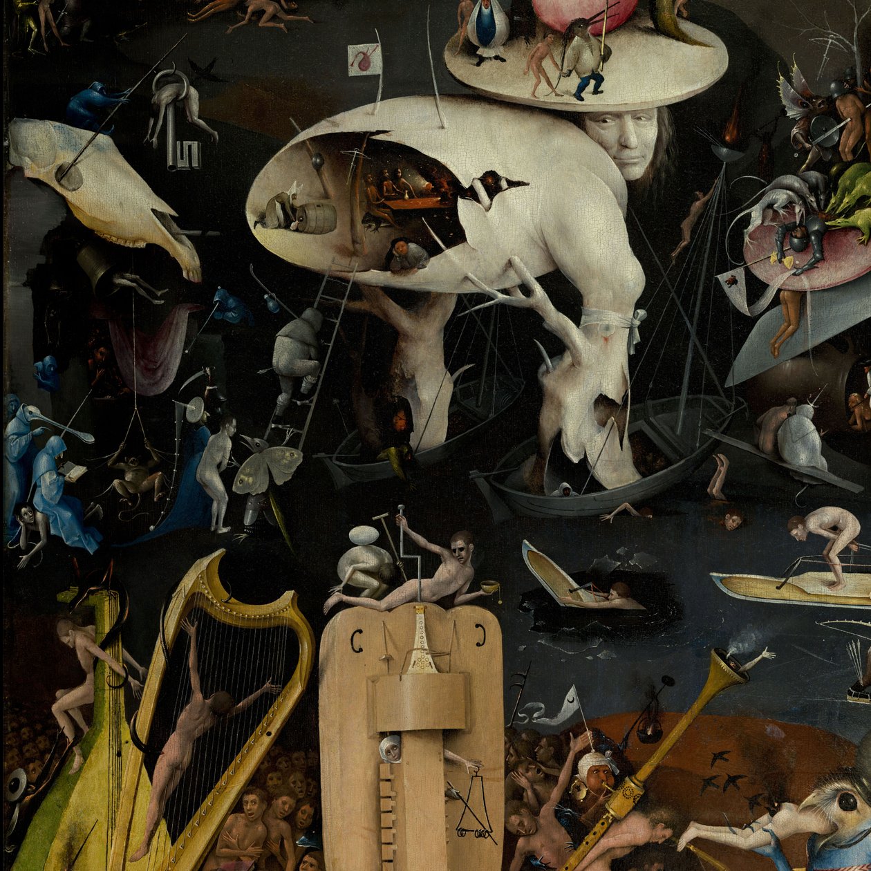 A földi gyönyörök kertje, 1490-1500 alkotó: Hieronymus Bosch