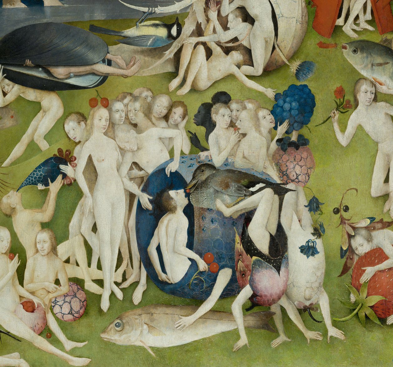 A földi gyönyörök kertje, 1490-1500 alkotó: Hieronymus Bosch