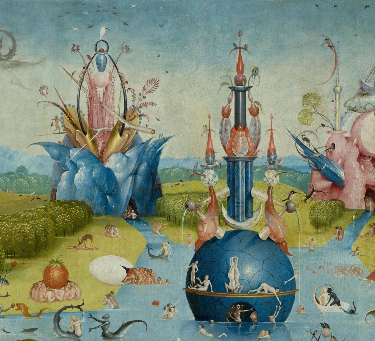 A földi gyönyörök kertje, 1490-1500 alkotó: Hieronymus Bosch