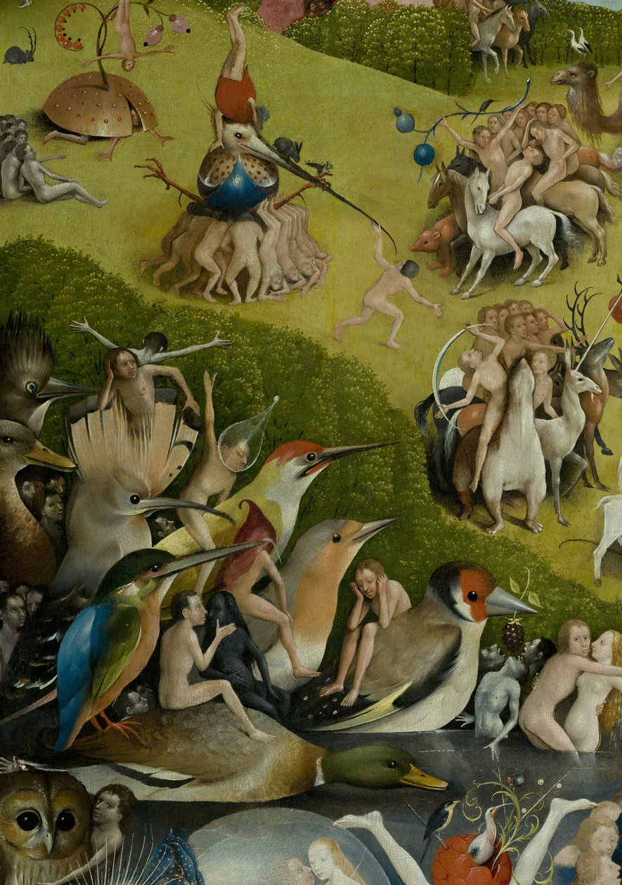 A földi gyönyörök kertje, 1490-1500 alkotó: Hieronymus Bosch