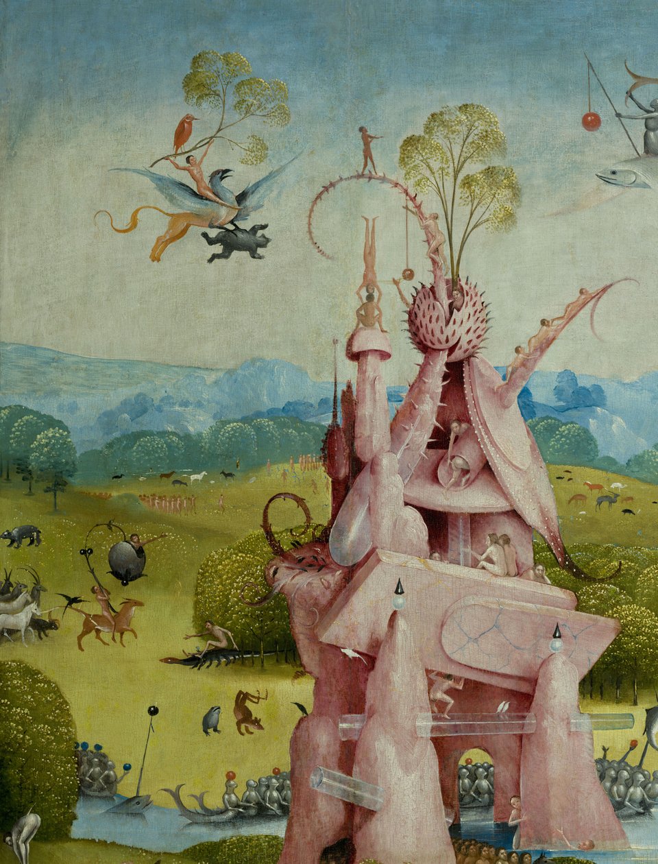 A földi gyönyörök kertje, 1490-1500 alkotó: Hieronymus Bosch