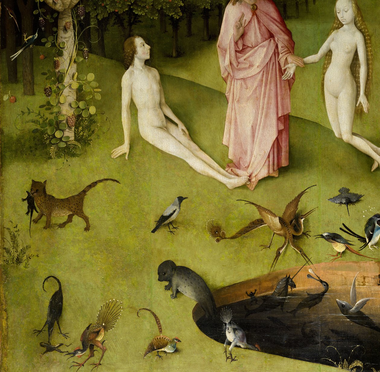 A földi gyönyörök kertje, 1490-1500 alkotó: Hieronymus Bosch
