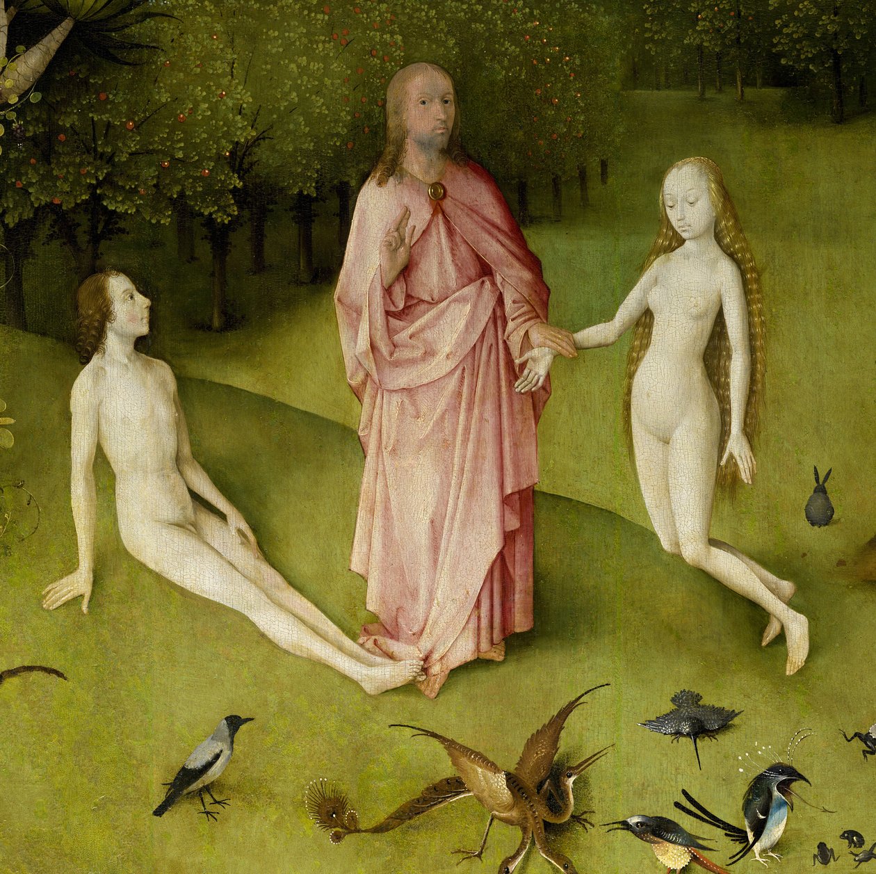 A földi gyönyörök kertje, 1490-1500 alkotó: Hieronymus Bosch