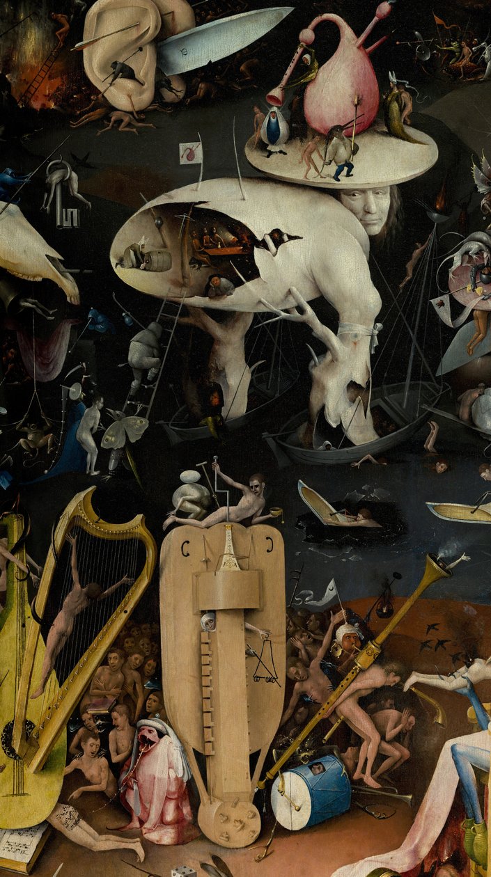 A földi gyönyörök kertje, 1490-1500 alkotó: Hieronymus Bosch