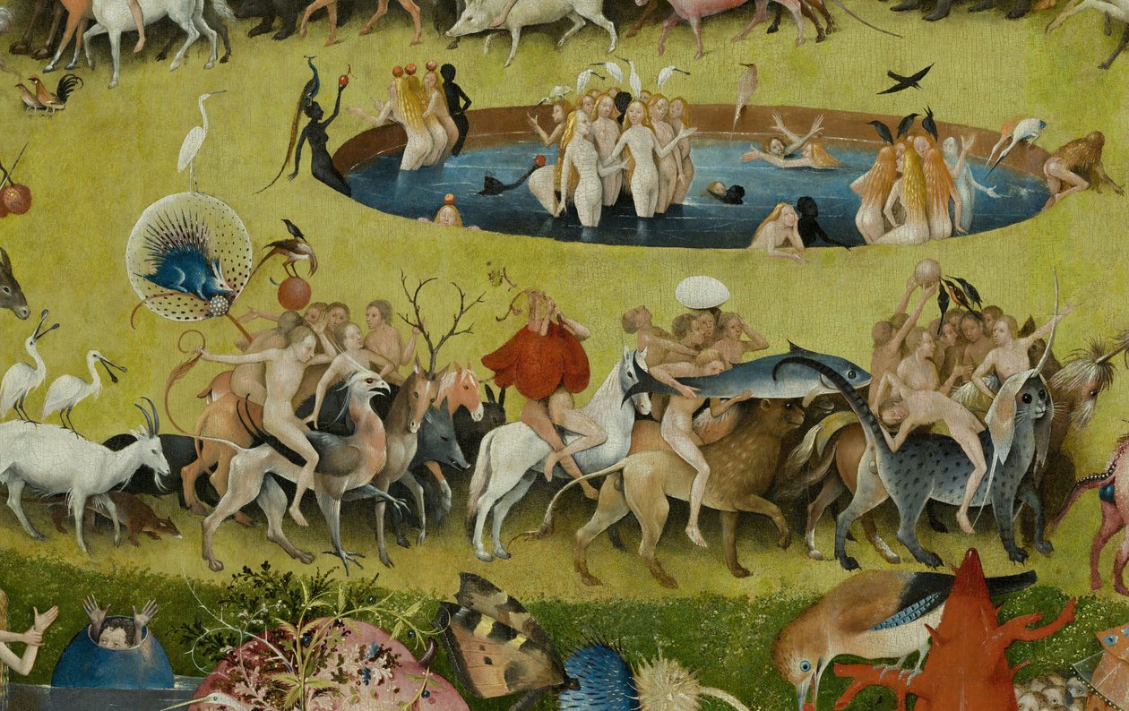 A földi gyönyörök kertje, 1490-1500 alkotó: Hieronymus Bosch