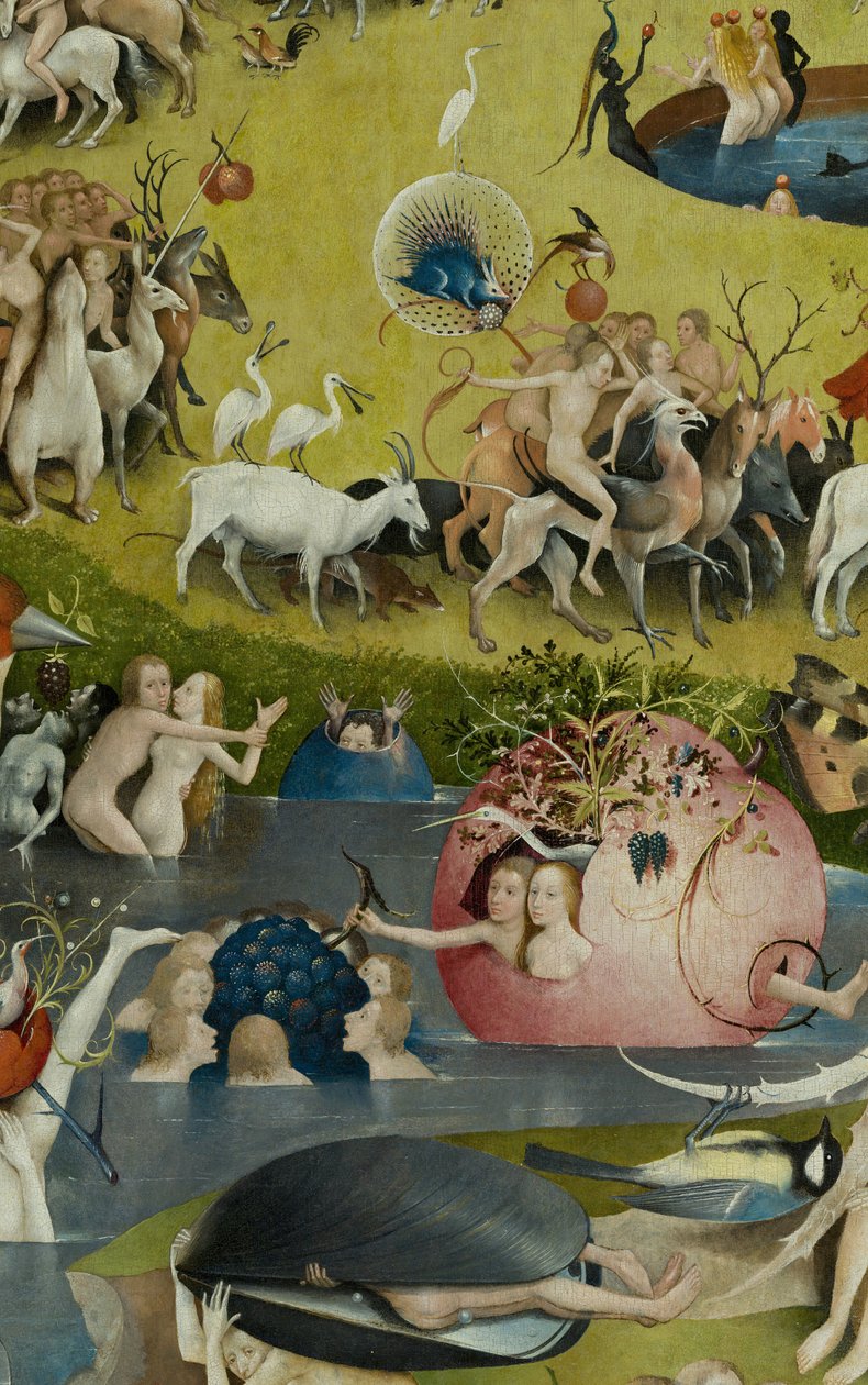 A földi gyönyörök kertje, 1490-1500 alkotó: Hieronymus Bosch
