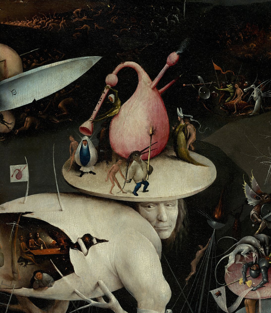 A földi gyönyörök kertje, 1490-1500 alkotó: Hieronymus Bosch