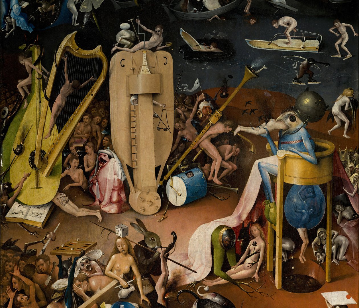 A földi gyönyörök kertje, 1490-1500 alkotó: Hieronymus Bosch